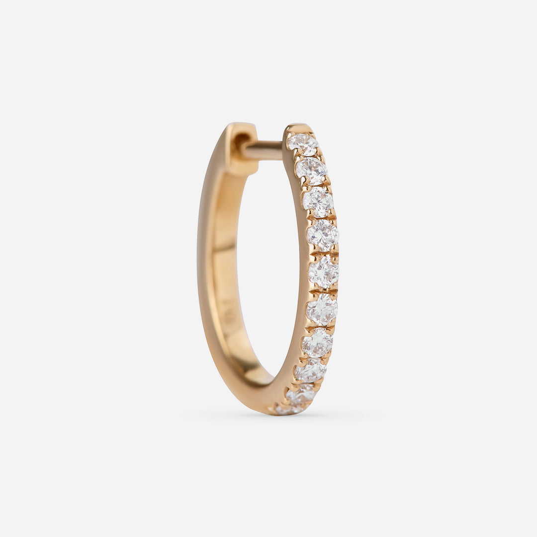 12 mm Diamond Huggie