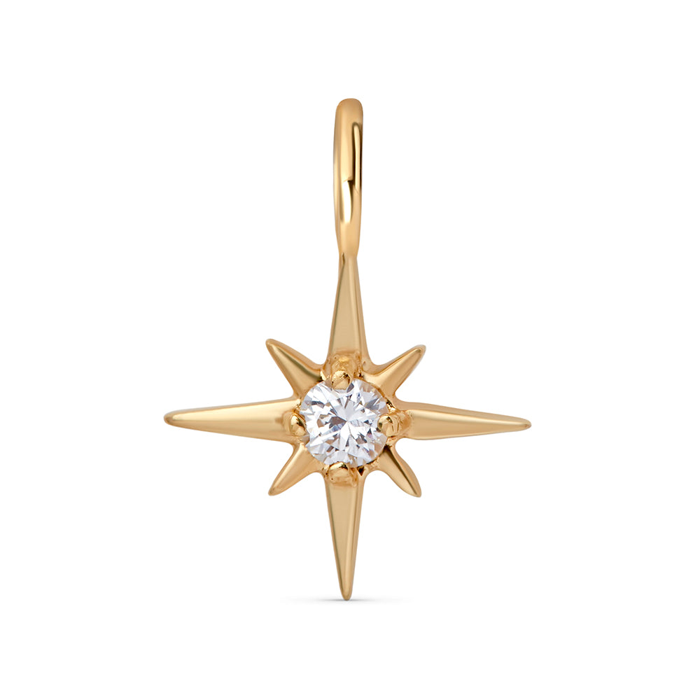 North Star Pendant Charm