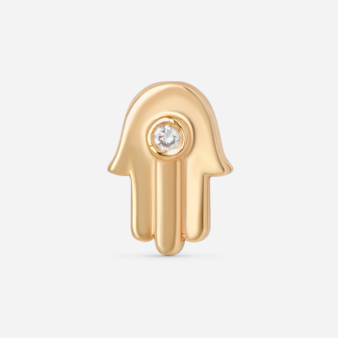 Mini Hamsa Stud