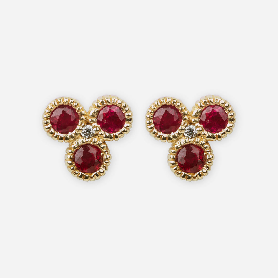 Ruby Nirvana Studs