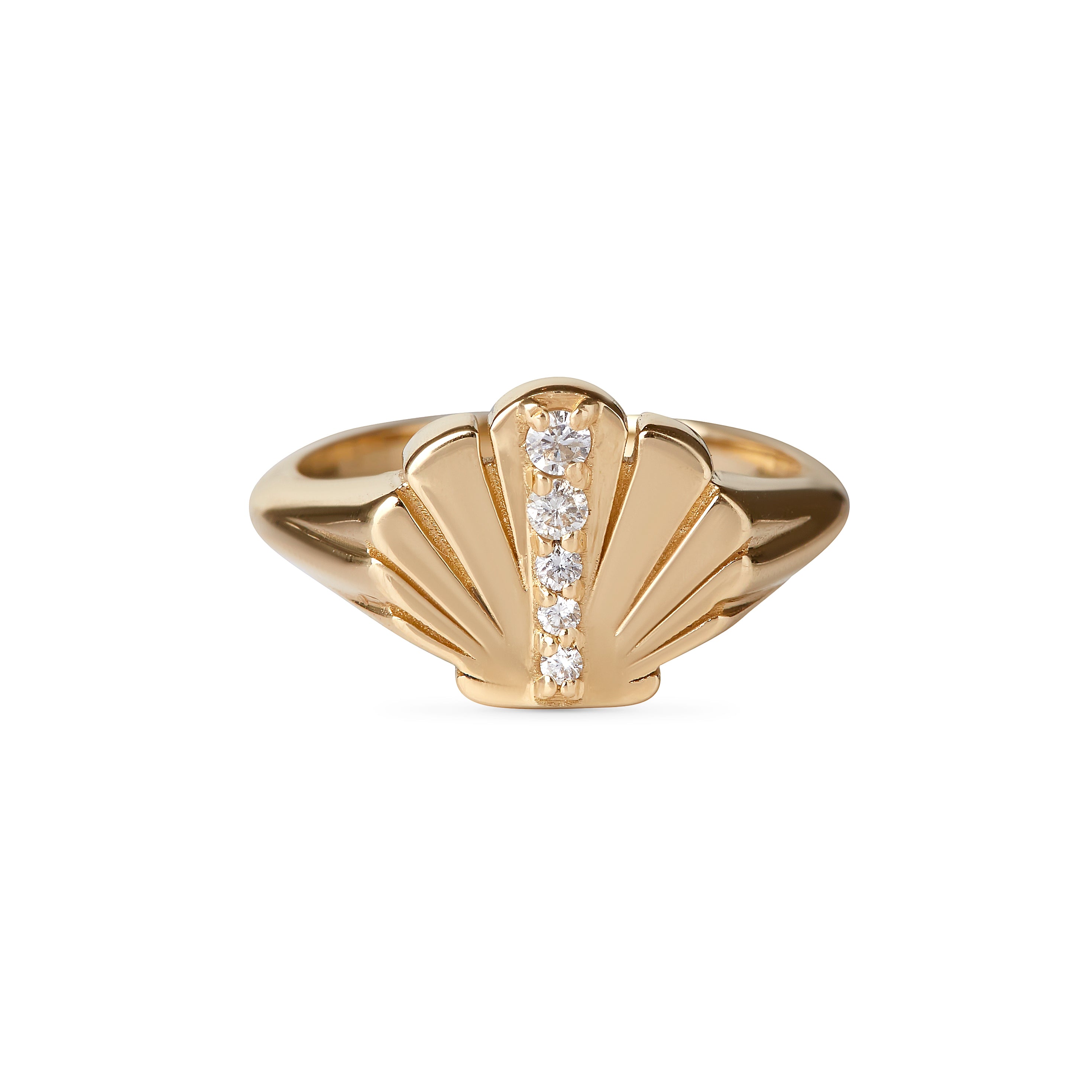 Sea Shell Pinky Ring – ELIZABETH BUENAVENTURA