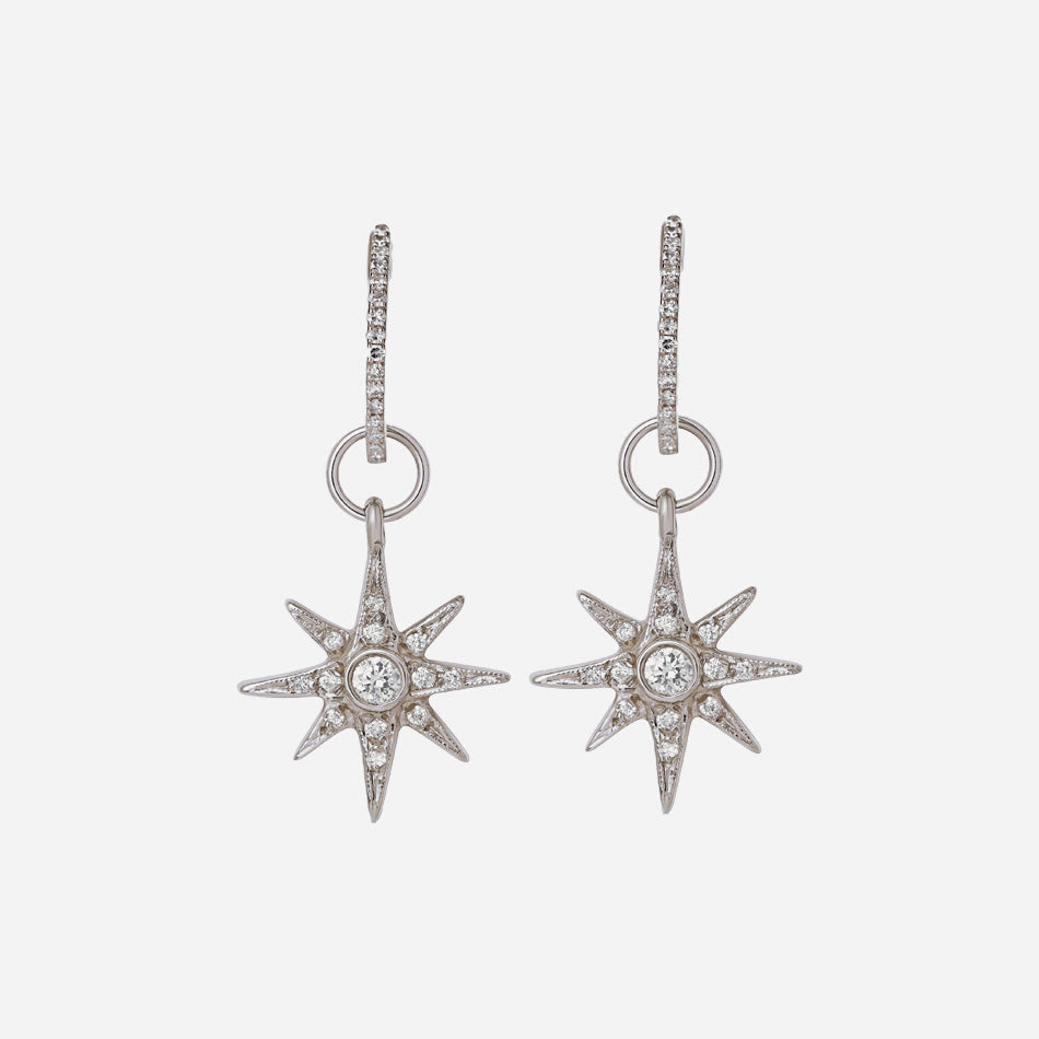 Estrella Diamond Huggie