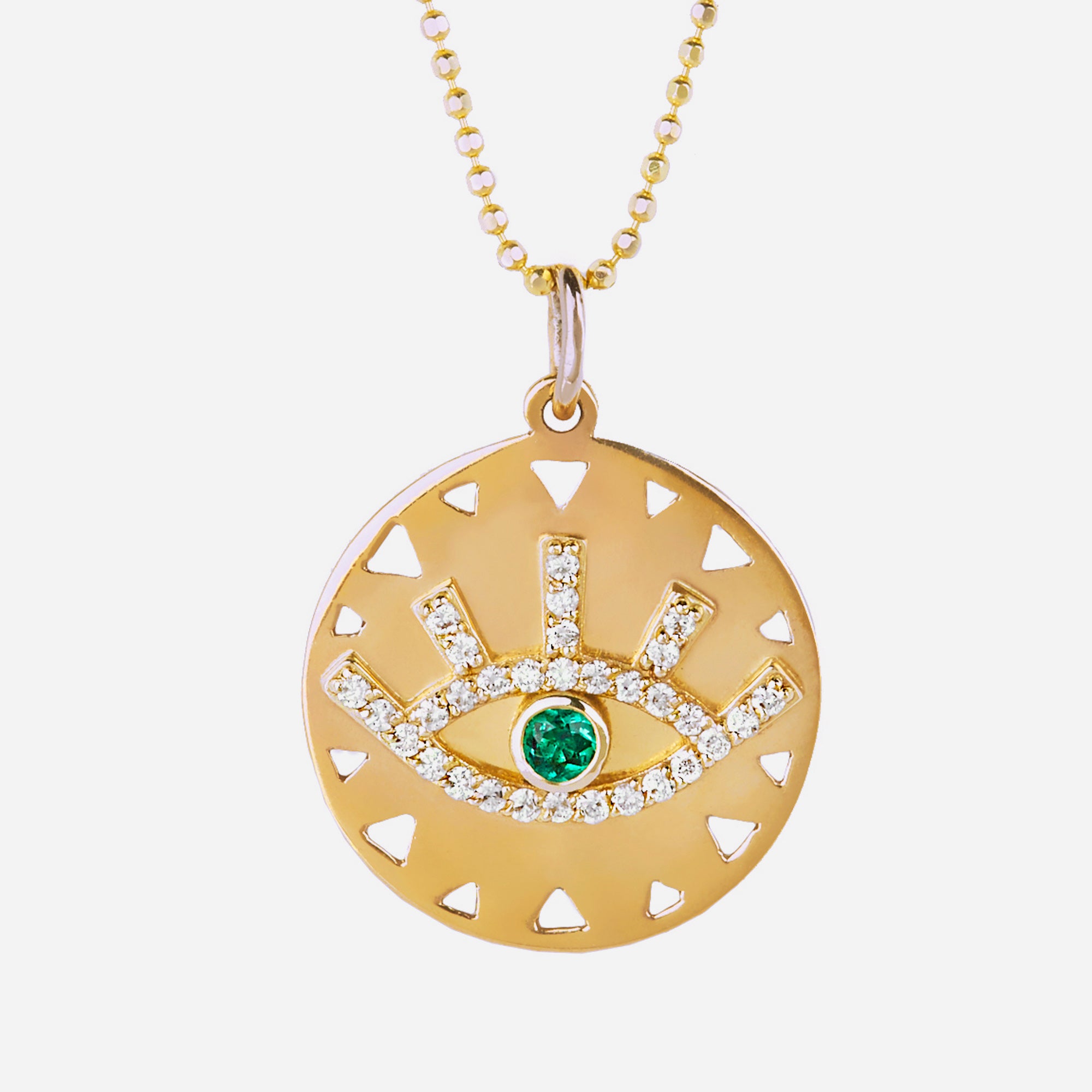 Evil Eye Necklace – ELIZABETH BUENAVENTURA