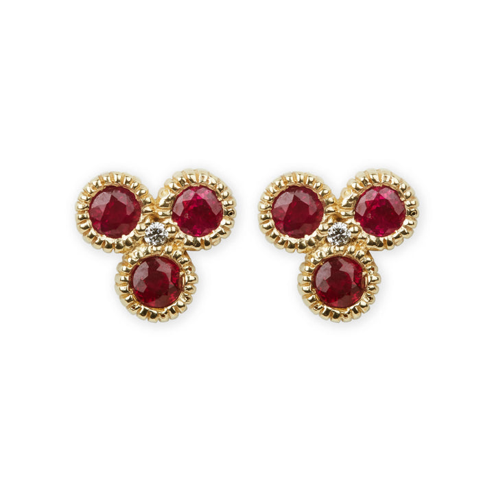 Ruby Nirvana Studs