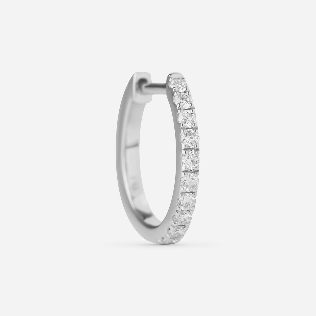 12 mm Diamond Huggie