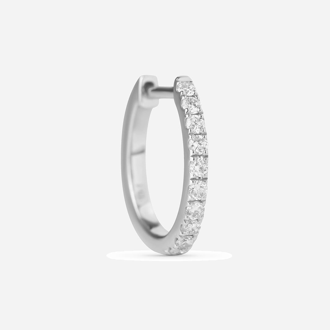 12 mm Diamond Huggie