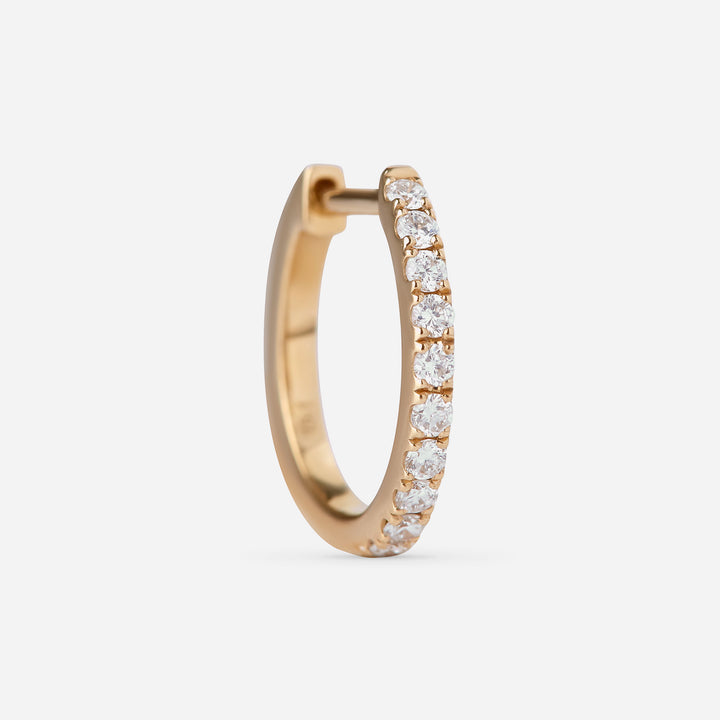 12 mm Diamond Huggie