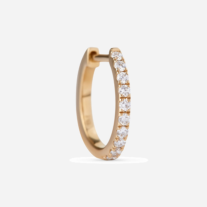 12 mm Diamond Huggie