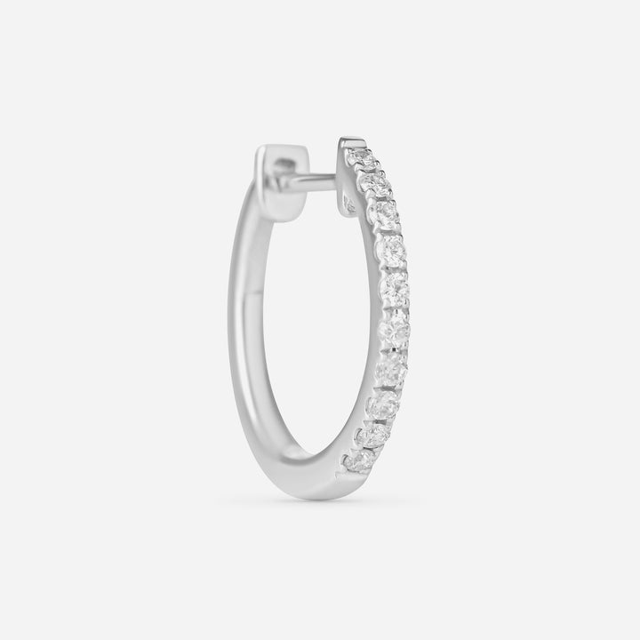 14 mm Diamond Huggies