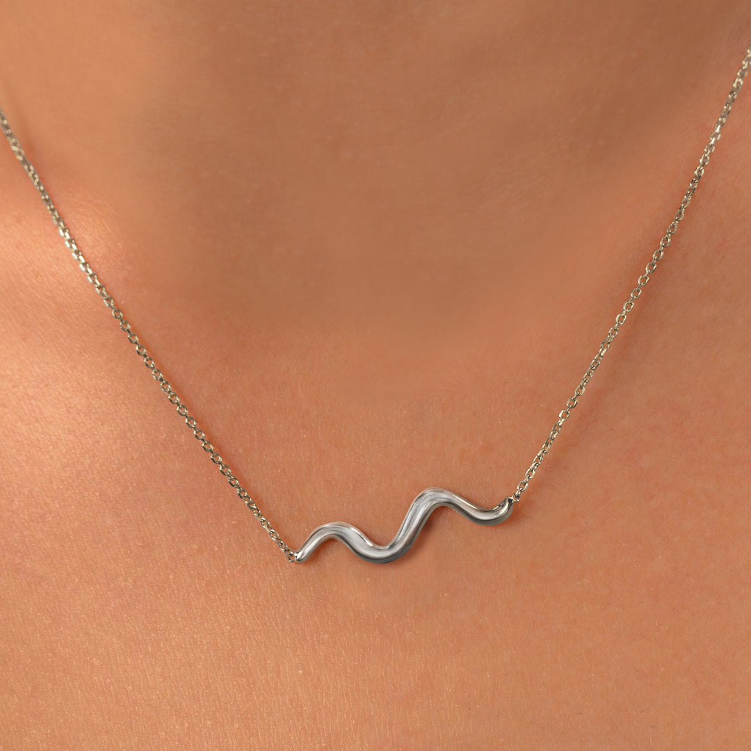 Silver Rhythm Necklace