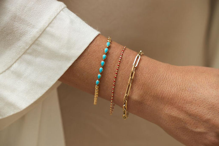Turquoise Tennis Bracelet