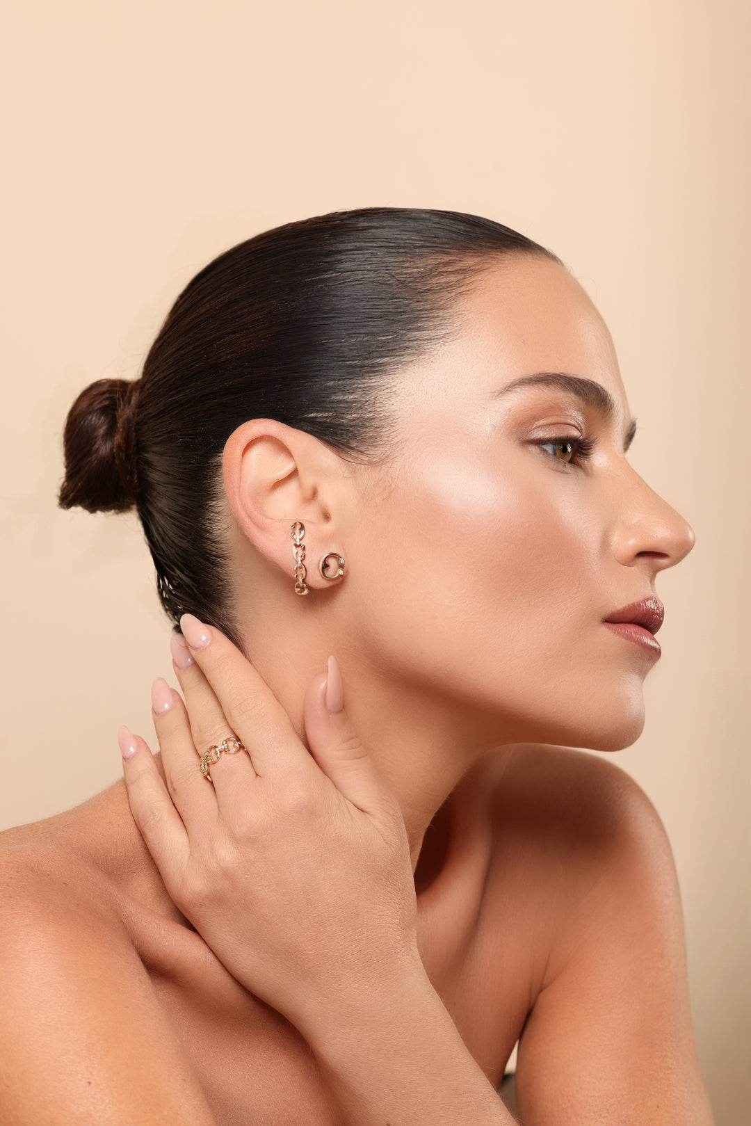 Gold Connection Stud