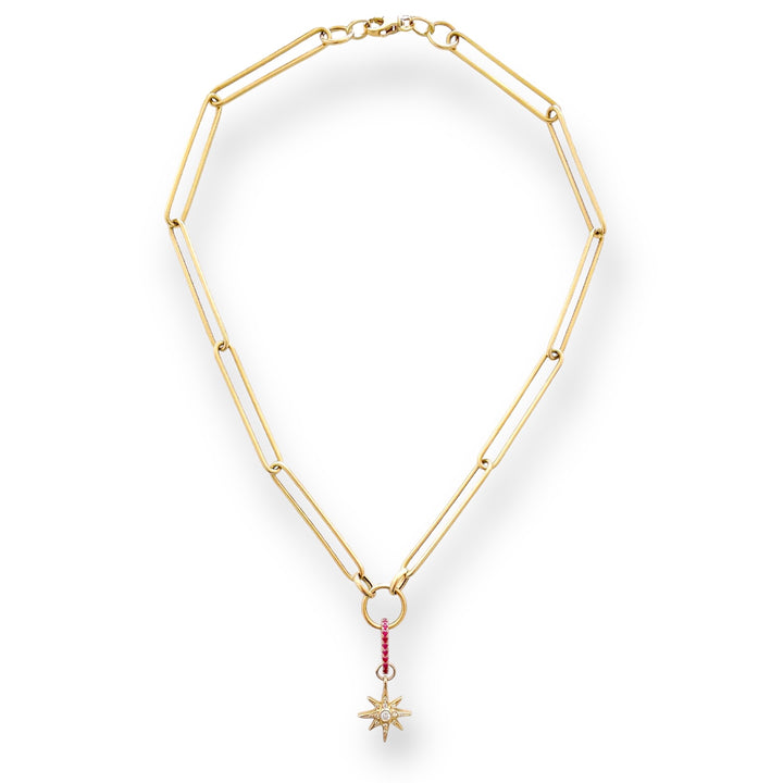 Estrella Long Link Necklace