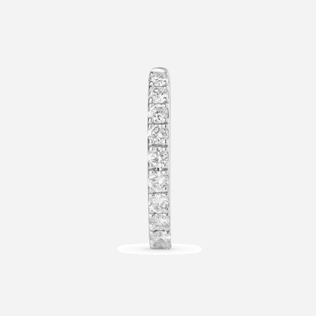 12 mm Diamond Huggie
