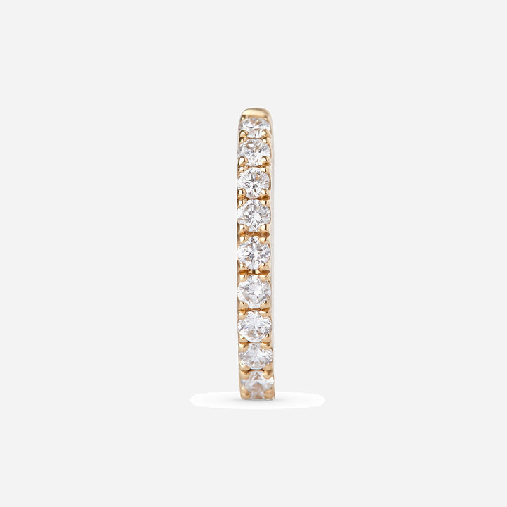 12 mm Diamond Huggie