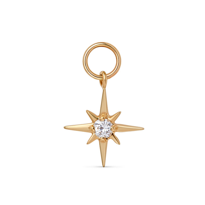 North Star Hoop Charm