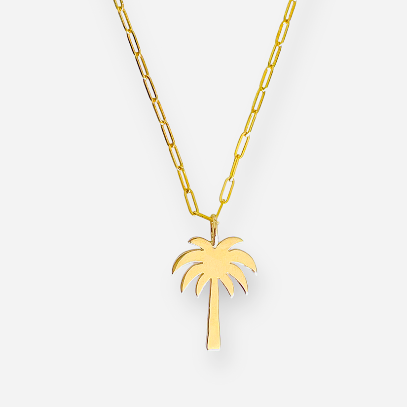 Palm Tree Necklace