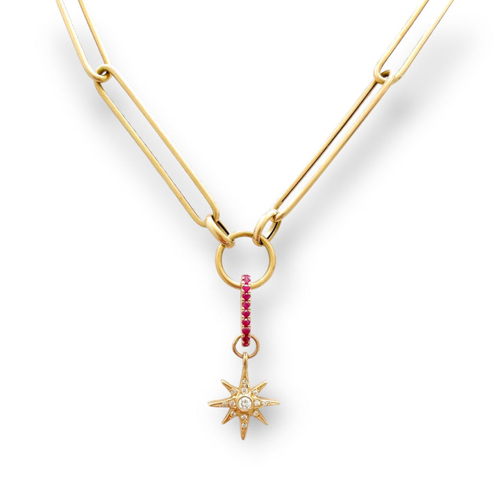 Estrella Long Link Necklace