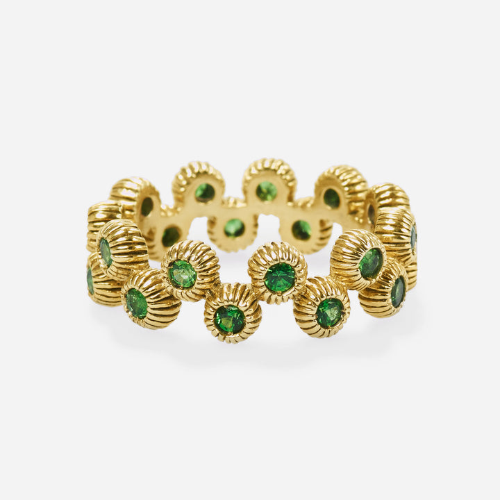 Pumpkin Eternity Ring