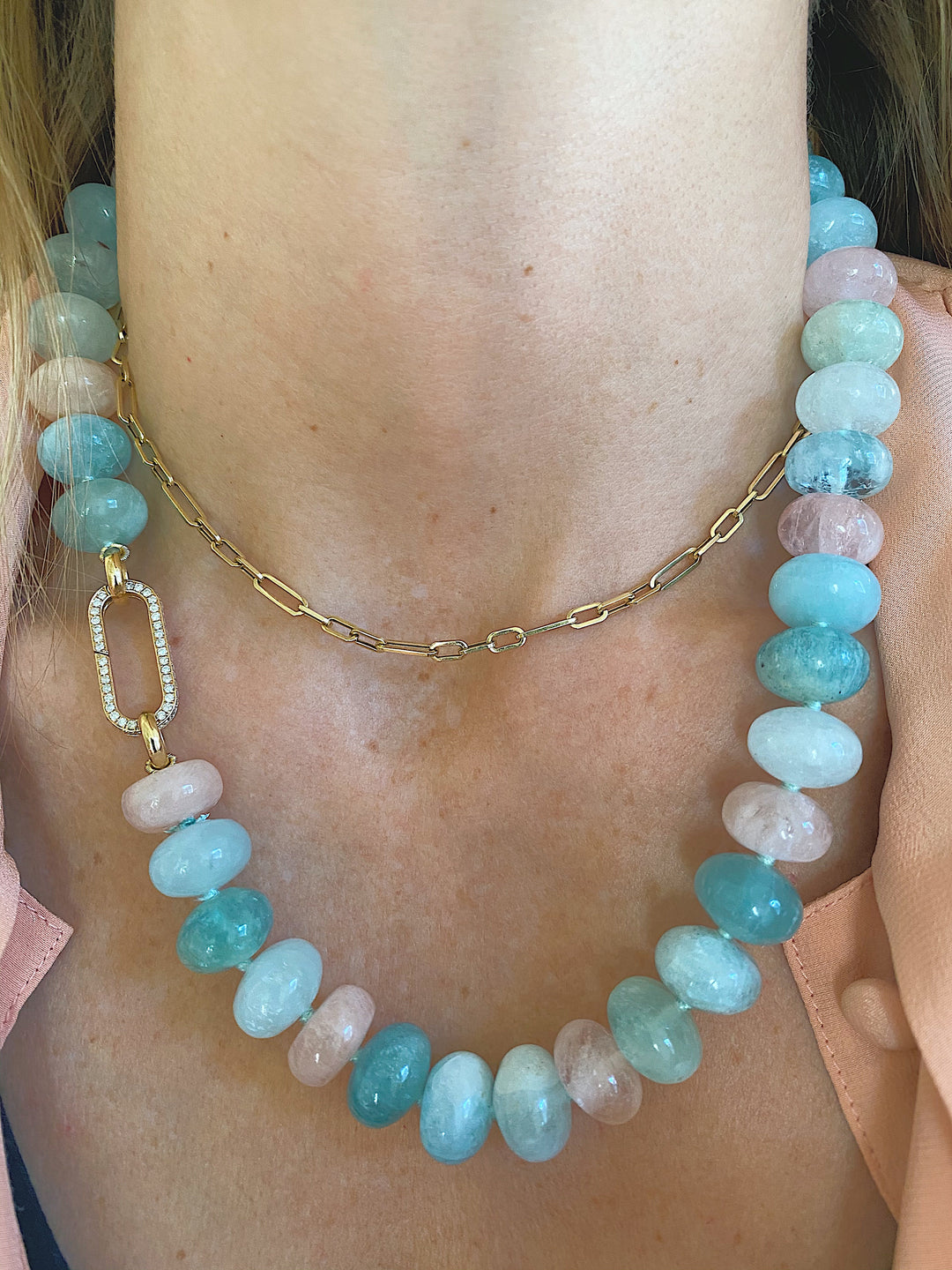 Healing Aqua Necklace