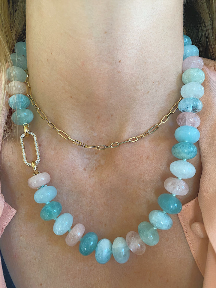 Healing Aqua Necklace