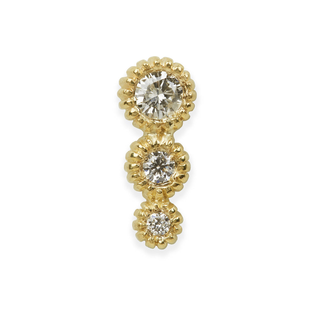 Diamond Trio Stud