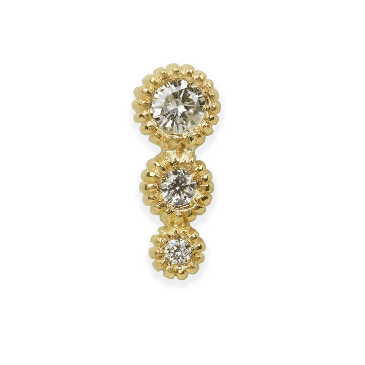 Diamond Trio Stud