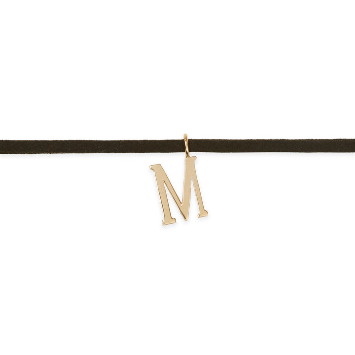 Gold Initial Charm