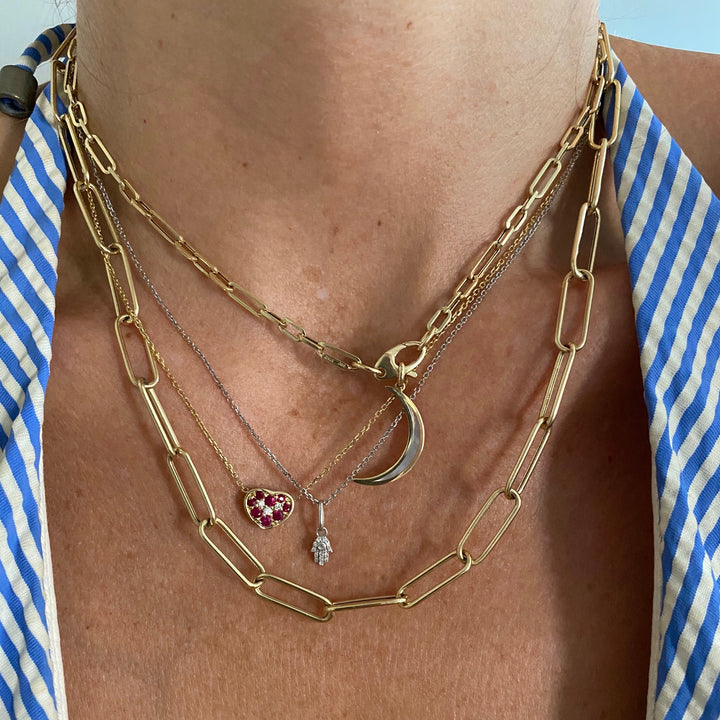 Mixed Links Chain Necklace