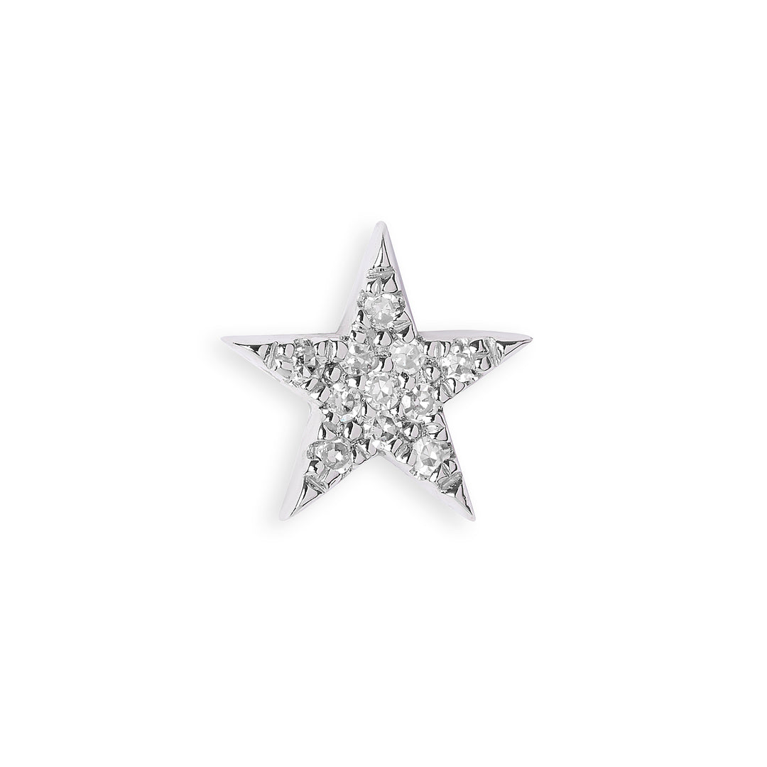 Medium Diamond Star Stud