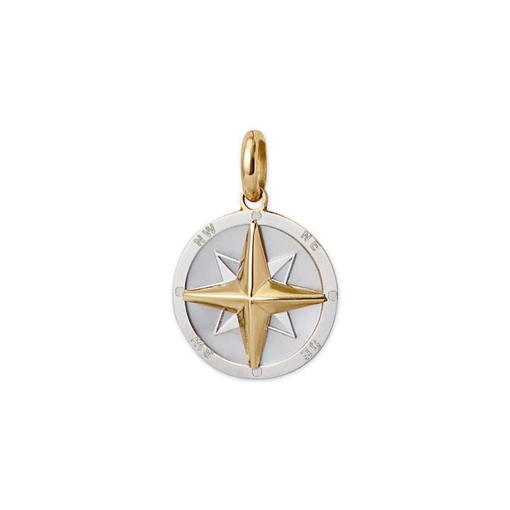Medium Compass Medallion Charm