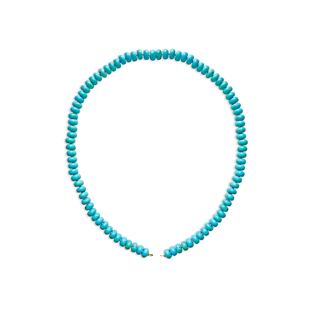 Turquoise Bead Necklace (Large)