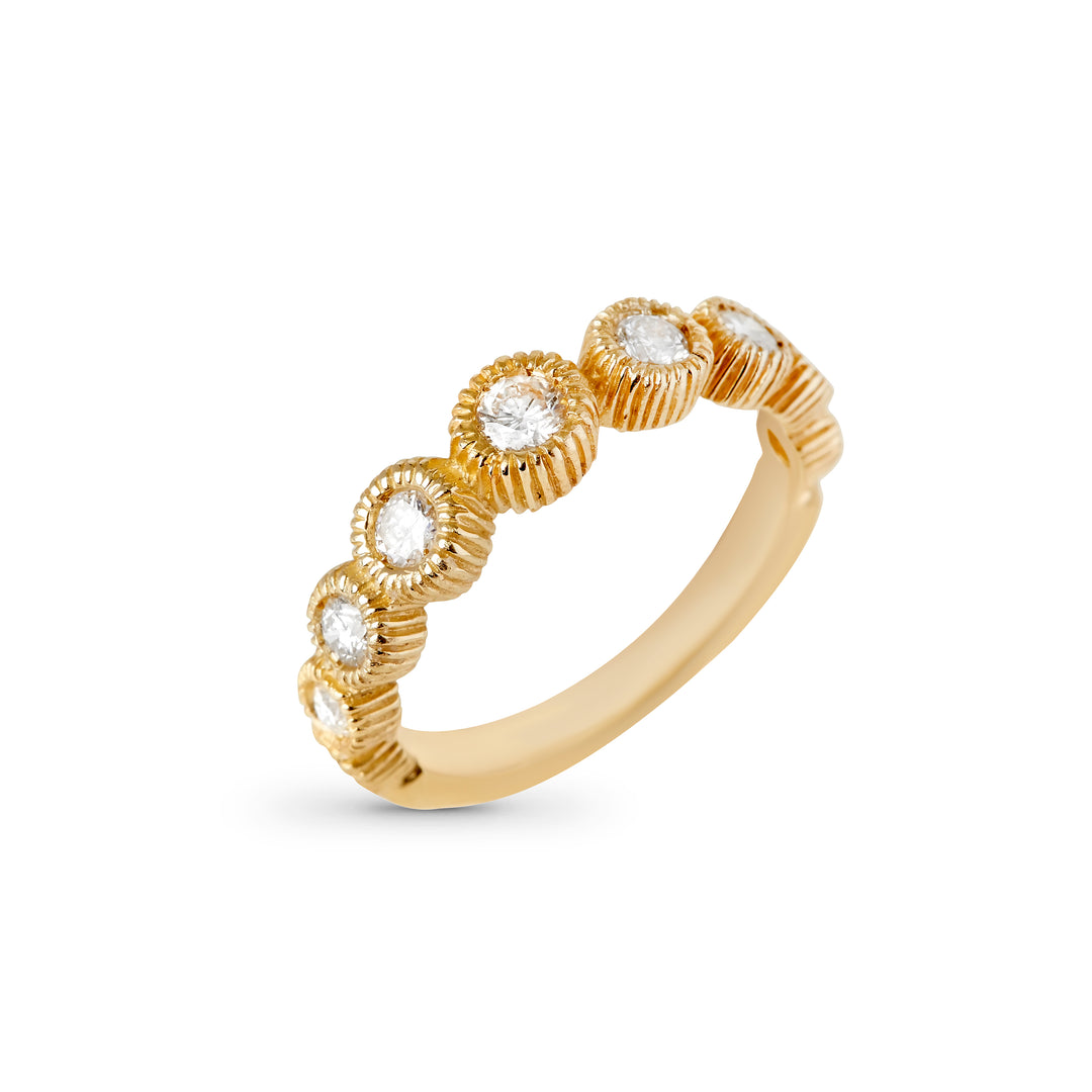Journey Diamond Ring SIZE 6 3/4