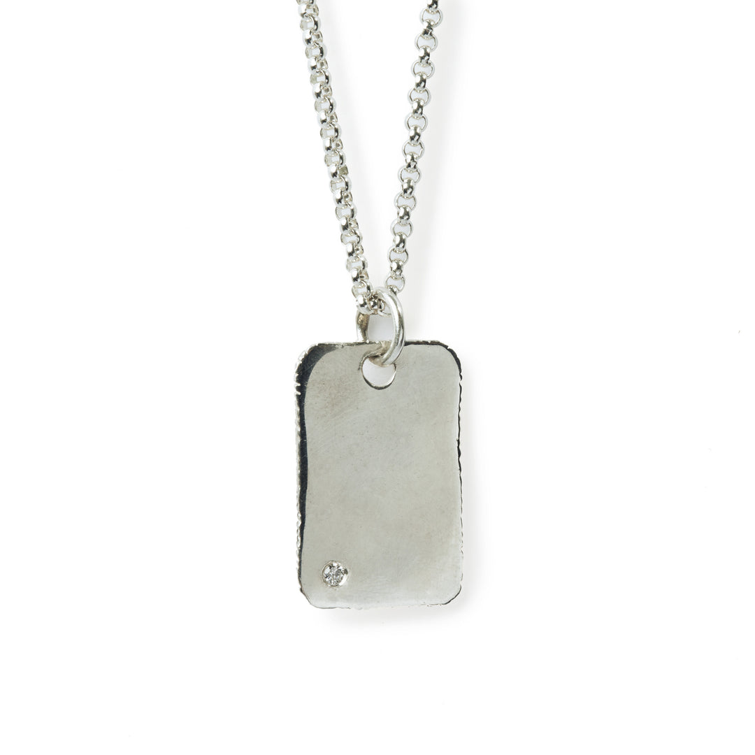 Silver Dog Tag