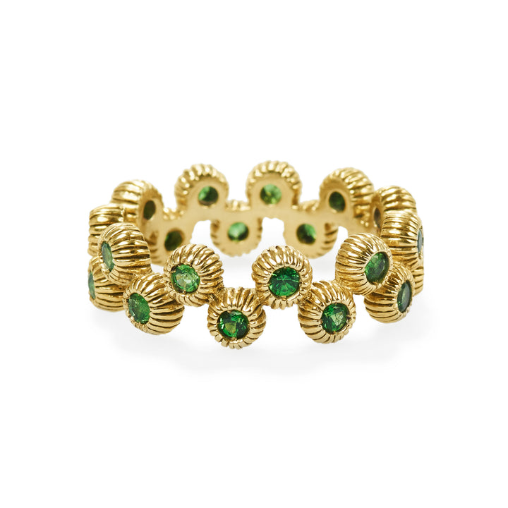 Pumpkin Eternity Ring