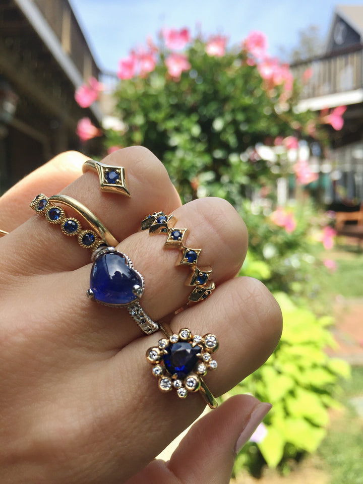 Royal Eternity Sapphire Ring